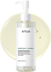 ANUA Heartleaf Pore Control Cleansing Oil – Blackhead & Makeup Remover | 200ml