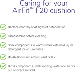 ResMed AirFit F20 Replacement Cushion – Medium Size
