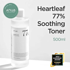 ANUA Heartleaf 77% Soothing Toner – Calming & Purifying | 500ml